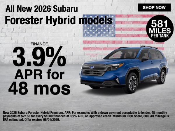 2026 Subaru Forester Premium